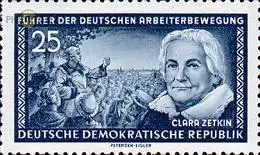 D,DDR Mi.Nr. 476 Führer der dt. Arbeiterbewegung, Clara Zetkin (25)