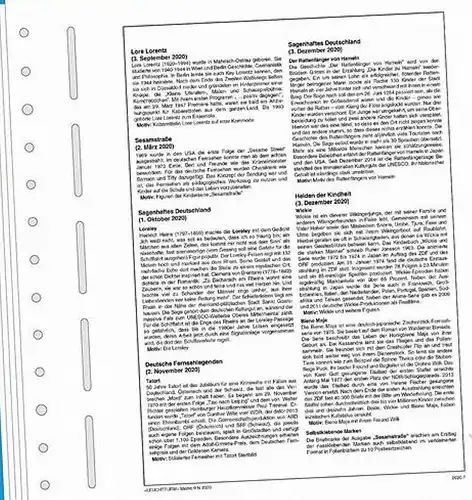 Leuchtturm MEMO-Blätter Bundesrepublik Deutschland 2022 