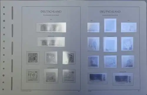 Leuchtturm Vordruckblätter Bundesrepublik Deutschland 2021 SF mit Klemmtaschen