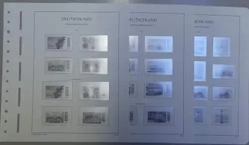 Leuchtturm Vordruckblätter Bundesrepublik Deutschland 2021 SF mit Klemmtaschen