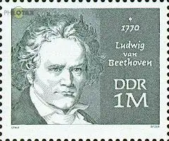 D,DDR Mi.Nr. 1631 Ludwig van Beethoven (1 M)