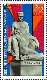 D,DDR Mi.Nr. 1512 Mahnmal Kopenhagen (25)