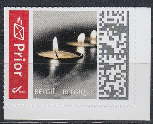 Belgien MiNr. 4875 Trauermarke, Teelichter