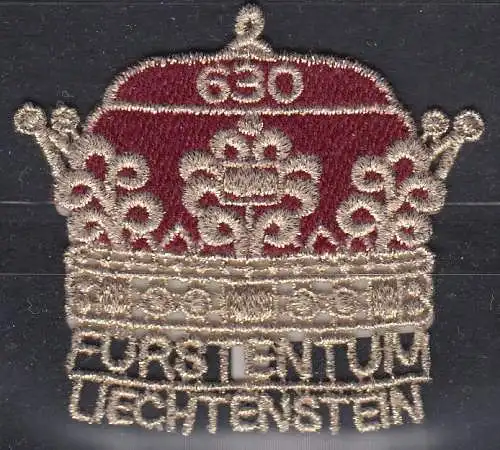 Liechtenstein MiNr. 1932, 300 J. Fürstentum Liechtenstein. Silhouettenstickerei