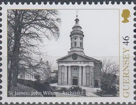 Guernsey MiNr. 1717 Architektur von John Wilson: St. James (46)