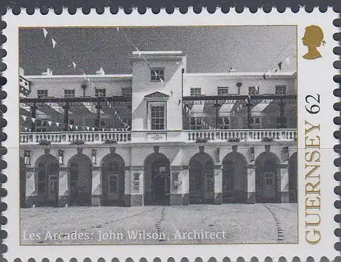 Guernsey MiNr. 1718 Architektur von John Wilson: Les Arcades (62)