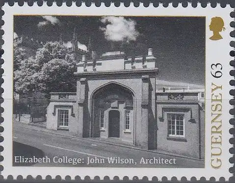 Guernsey MiNr. 1719 Architektur von John Wilson: Elizabeth College (63)
