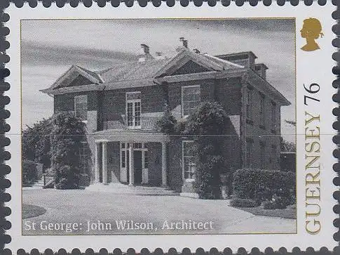 Guernsey MiNr. 1720 Architektur von John Wilson: St. George (76)