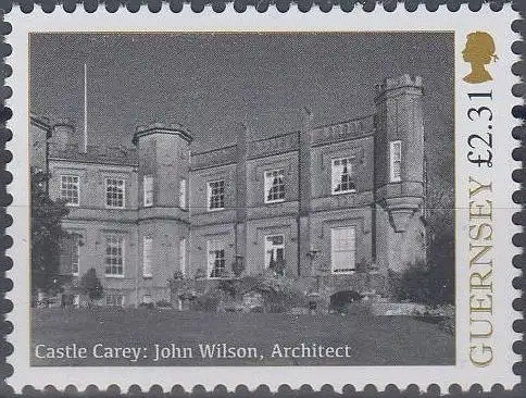 Guernsey MiNr. 1724 Architektur von John Wilson: Castle Carey (2,31)