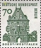 Berlin Mi.Nr. 248 Deutsche Bauwerke, Osthafentor Soest (70)