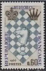 Frankreich MiNr. 1542 Schachspiel (0,60)