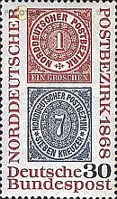 D,Bund Mi.Nr. 569 Norddt. Postbezirk (30)