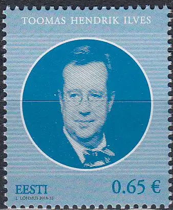 Estland MiNr. 942 Toomas Hendrik Ilves, Staatspräsident (0,65)