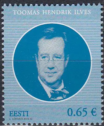 Estland MiNr. 942 Toomas Hendrik Ilves, Staatspräsident (0,65)