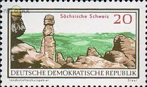 D,DDR Mi.Nr. 1181 Landschaftsschutzgebiet Sächsische Schweiz (20)