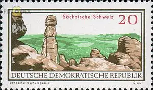 D,DDR Mi.Nr. 1181 Landschaftsschutzgebiet Sächsische Schweiz (20)