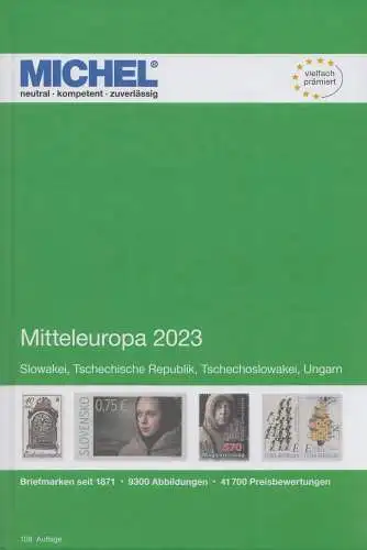 Michel Europa Katalog Band 2 - Mitteleuropa 2023, 108. Auflage