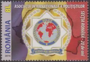 Rumänien MiNr. 7109 Rumän.Sektion der International Police Association (8)