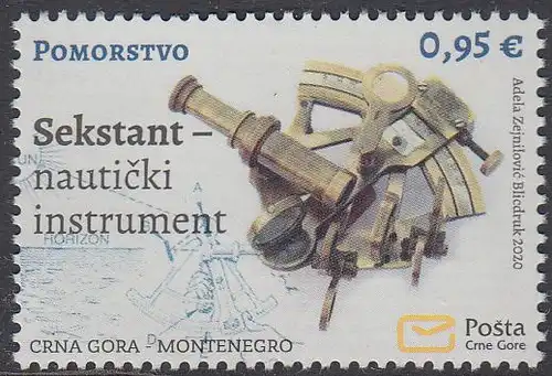 Montenegro Mi.Nr. 455 Sextant (0,95)