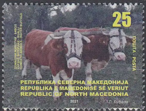 Nordmazedonien MiNr. 944 Rinder (25)