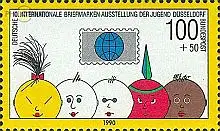 D,Bund Mi.Nr. 1472 Briefmarkenausst.der Jugend (100+50)