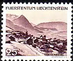 Liechtenstein Mi.Nr. 229 Freim. Gemeinden und Landschaften, Triesenberg (25)