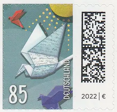 D,Bund Mi.Nr. 3652 Welt der Briefe, Brieftaube, skl. aus Markenset (85)