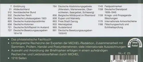 Michel Katalog Deutschland Spezial 2022 Band 1, 52. Auflage 