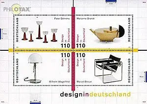 D,Bund Mi.Nr. Block 45 Design in Deutschland