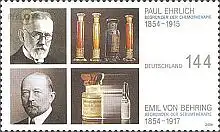 D,Bund Mi.Nr. 2389 Paul Ehrlich und Emil von Behring (144)