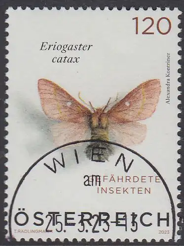 Österreich MiNr. (noch nicht im Michel) Gefährdete Insekten, Schmetterling (120)