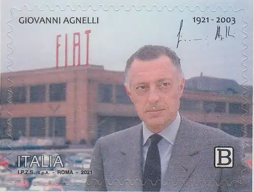 Italien MiNr. 4283 Giovanni Agnelli, Fiat-Werk (B)