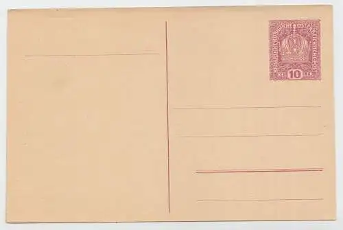 Österreich, Postkarte P233 ungebraucht