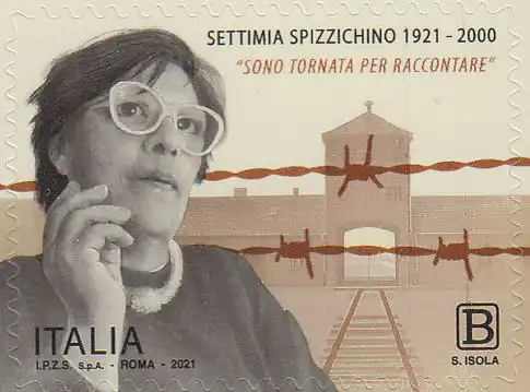 Italien MiNr. 4288 Settimia Spizzichino, 100. Geburtstag, Holocaust-Überlebende
