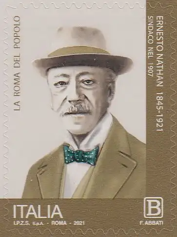 Italien MiNr. 4287 Ernesto Nathan, 100. Geburtstag (B)