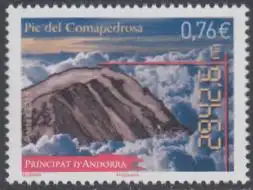 Andorra franz MiNr. 790 Comapedrosa, höchster Berg Andorras (0,76)