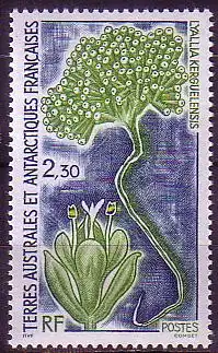 Franz. Geb. i.d. Antarktis Mi.Nr. 302 Pflanzen der Antarktis (2,30)