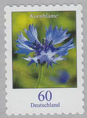 D,Bund MiNr. 3481 a.Ro. Freim.Blumen, Kornblume, skl aus Rolle (60)