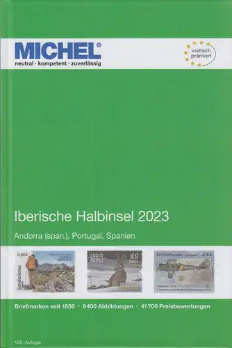 Michel Europa Katalog Band 4 - Iberische Halbinsel 2023, 108. Auflage