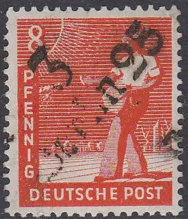 D, SBZ Mi.Nr. 168I Freim. mit Bezirkshandstempel-Aufdruck (8)