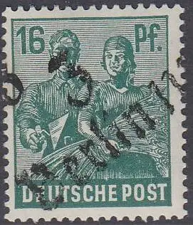 D, SBZ Mi.Nr. 172I Freim. mit Bezirkshandstempel-Aufdruck (16)