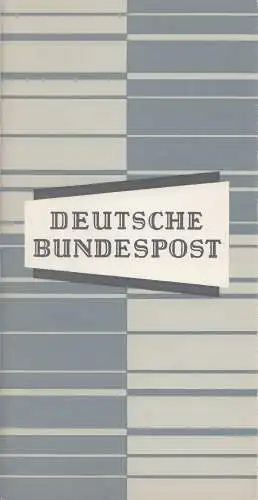 D,Bund Mi.Nr. 363-364 Motorisierung des Verkehrs (** + o)