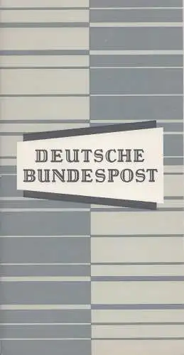 D,Bund Mi.Nr. 347-349+351+361 Bedeutende Deutschland Luther u.a. (** + o)