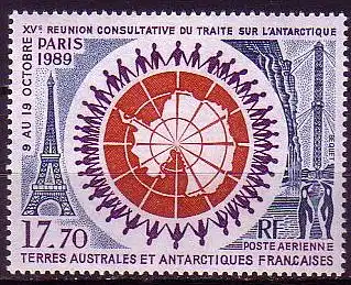 Franz. Geb. i.d. Antarktis Mi.Nr. 258 Antarktisvertrag (17,70)