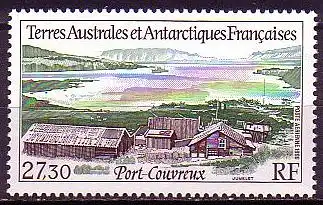 Franz. Geb. i.d. Antarktis Mi.Nr. 354 Port-Couvreux (27,30)