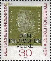 D,Bund Mi.Nr. 659 Ebert (30)