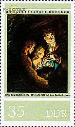 D,DDR Mi.Nr. 2233 Rubens, Die Alte mit dem Kohlebecken (35)