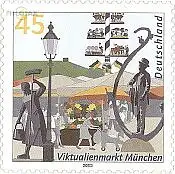 D,Bund Mi.Nr. 2379 Viktualienmarkt München, selbstkl. (45)