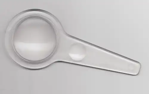 "Kinder"- oder Einsteigerlupe kpl. aus Kunststoff