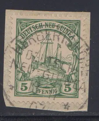Deutsche Kolonien, Dtsch-Neuguinea MiNr. 8, Kaiseryacht "Hohenzollern", gest.